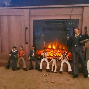 Rare collection of Tony Montana figurines